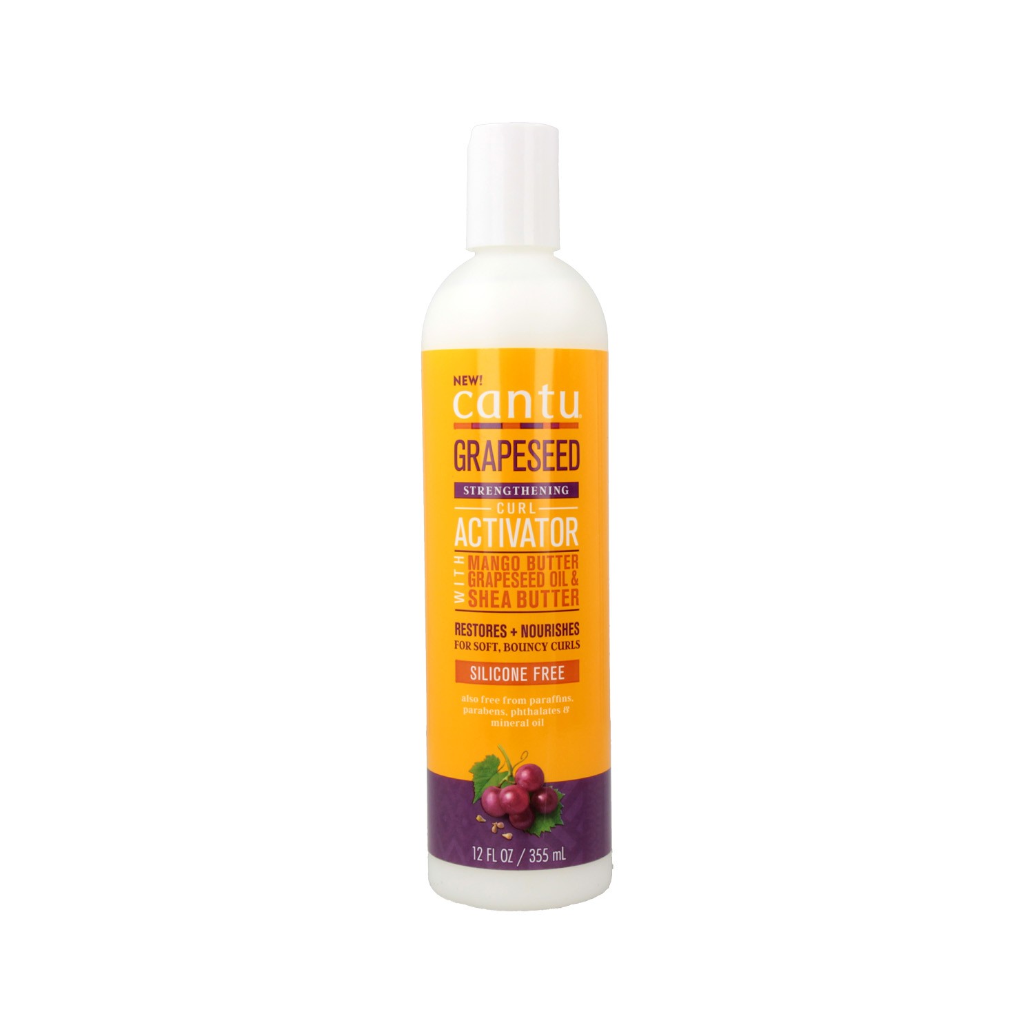 Cantu Grapessed Strengthening Activador de Rizos 355 ml